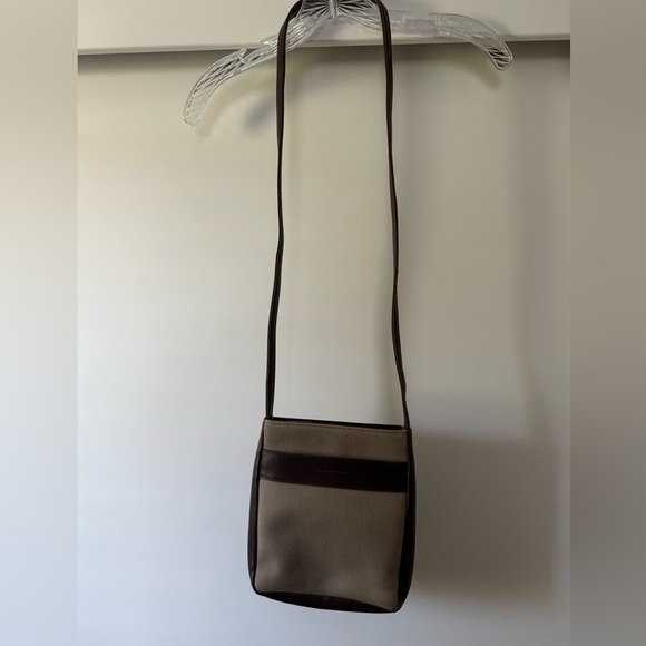 Vtg Evan Picone Brown Tan Crossbody Bag - Picture 3 of 14